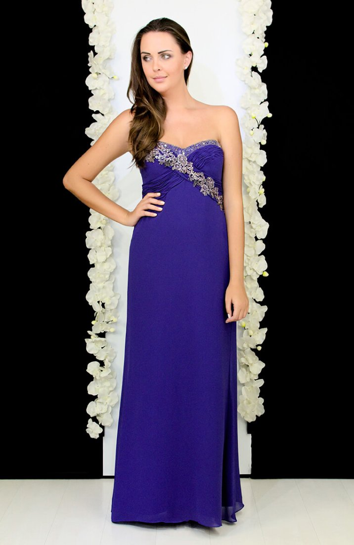 Vestido de fiesta Elena Reynoso Modelo Cielo