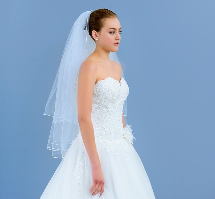 Un vestido muy femenino y elegante
