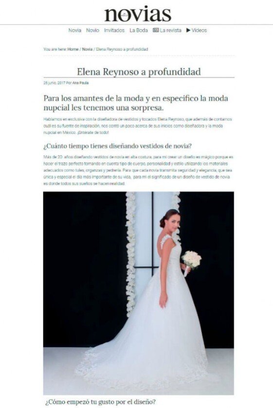 Elena Reynoso Revista 