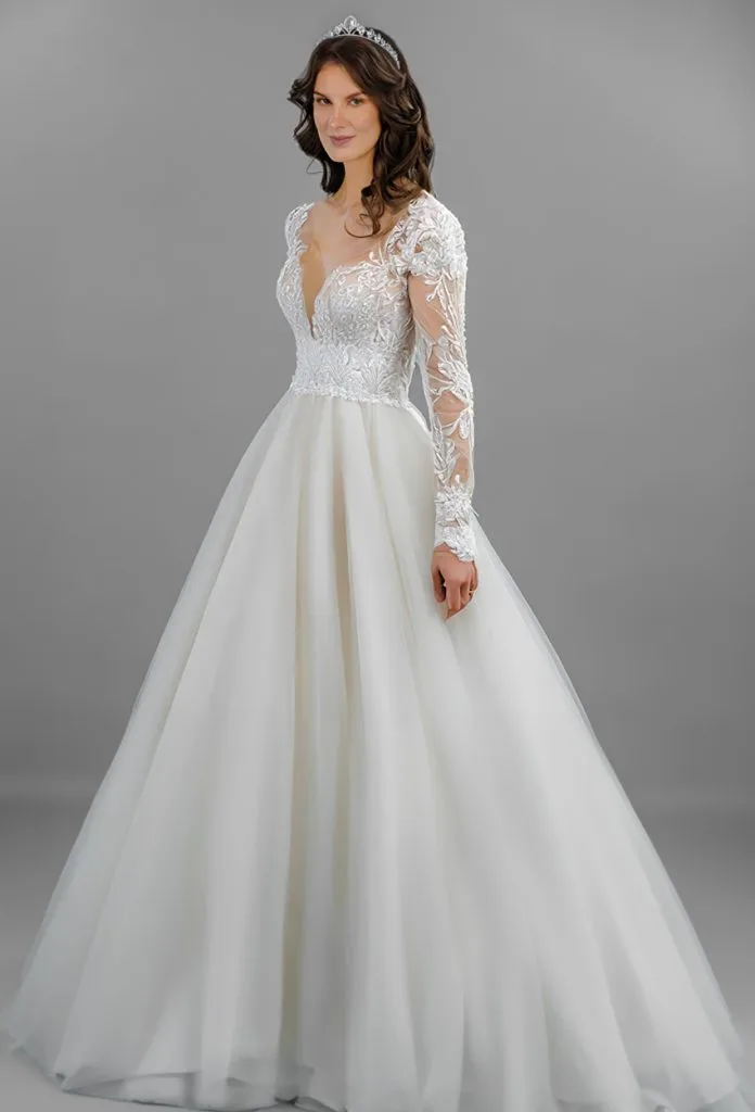 Vestido de novia Danubio colección venus de Elena Reynoso