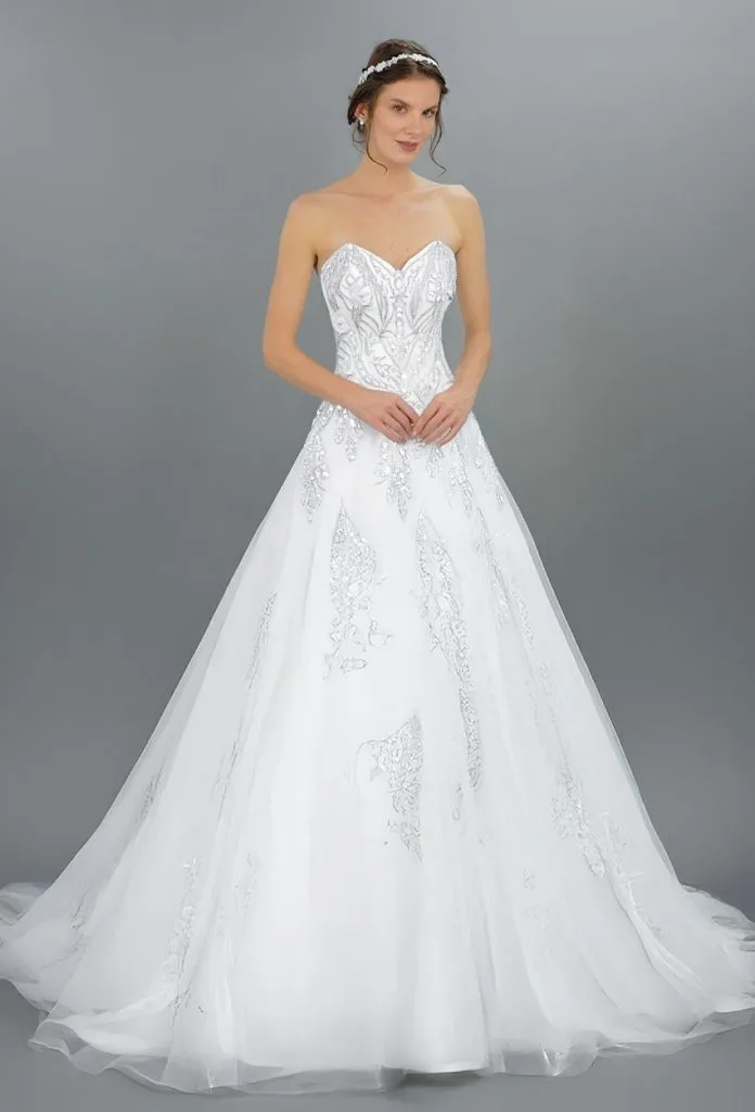 Vestido de novia diana colección Venus de Elena Reynoso