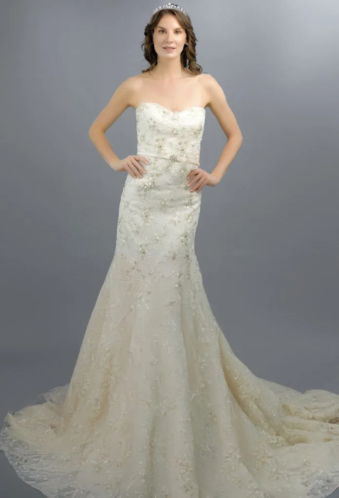 Vestido de novia teide colección Venus de Elena Reynoso