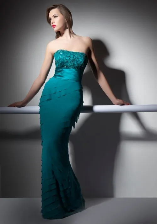 Vestido de fiesta modelo 446 de Elena Reynoso