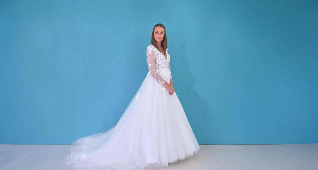 Vestido de Novia corte princesa