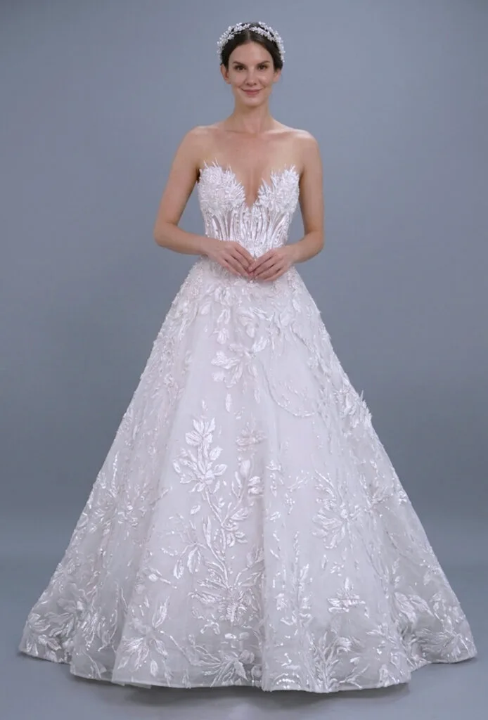 Vestido de novia paris colección Venus de Elena Reynoso