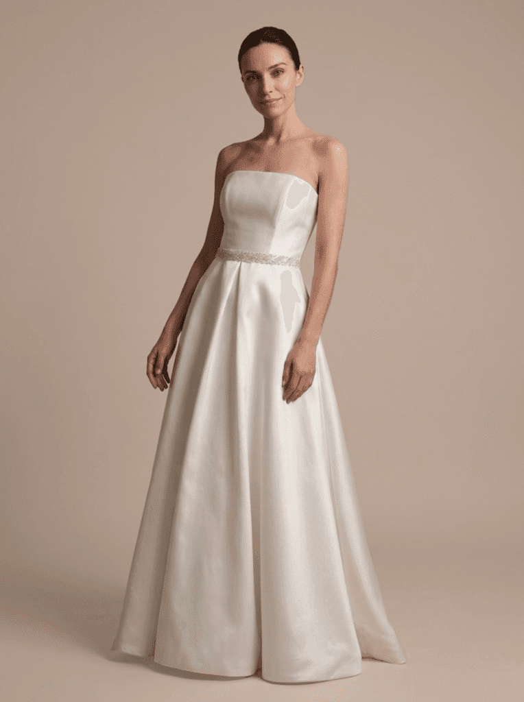 Vestido de novia moderno Elena Reynoso